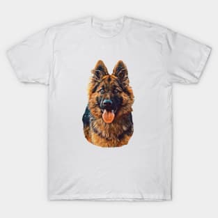 Brown German Shepherd T-Shirt